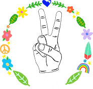 Peace and Love Ceremonies Logo - Evie Wilson Young Gippsland Marriage Celebrant